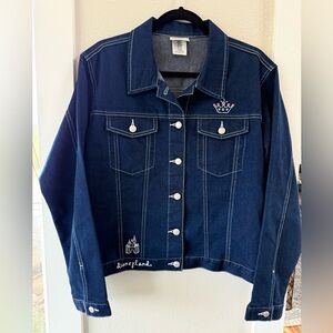 Disneyland Princess Jean jacket. Size L.‎
